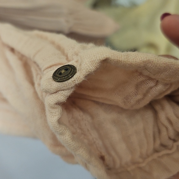 Free People Dress Gauze Top Pockets ! - Picture 4 of 12